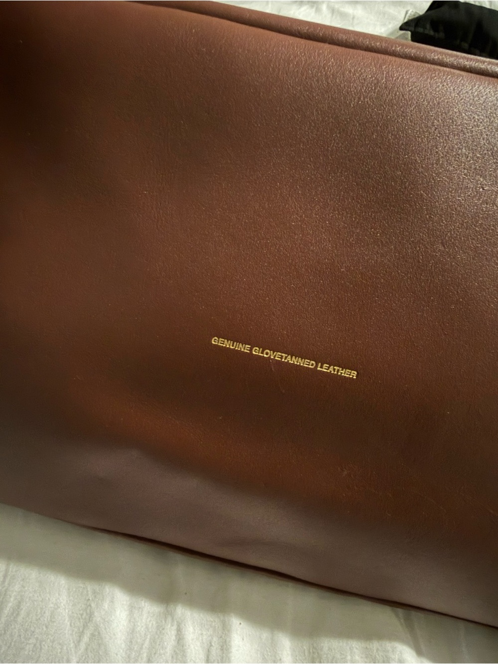 Coach Large Kisslock Frame Bag in Brown with Gold Hardware - Picture 6 of 6
